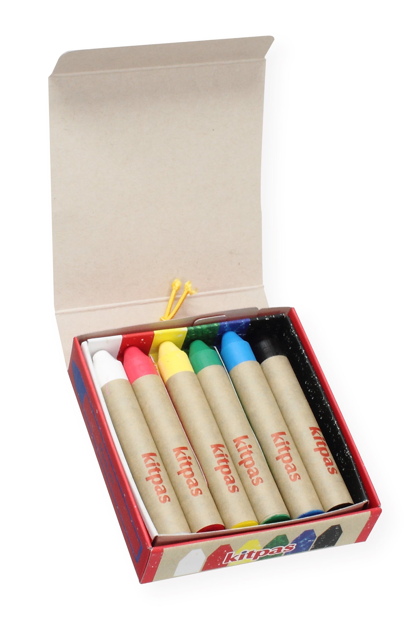 Medium rice wax (window) chalk 6 pieces