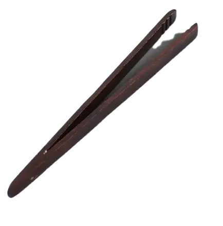 Tweezers bamboo dark bow