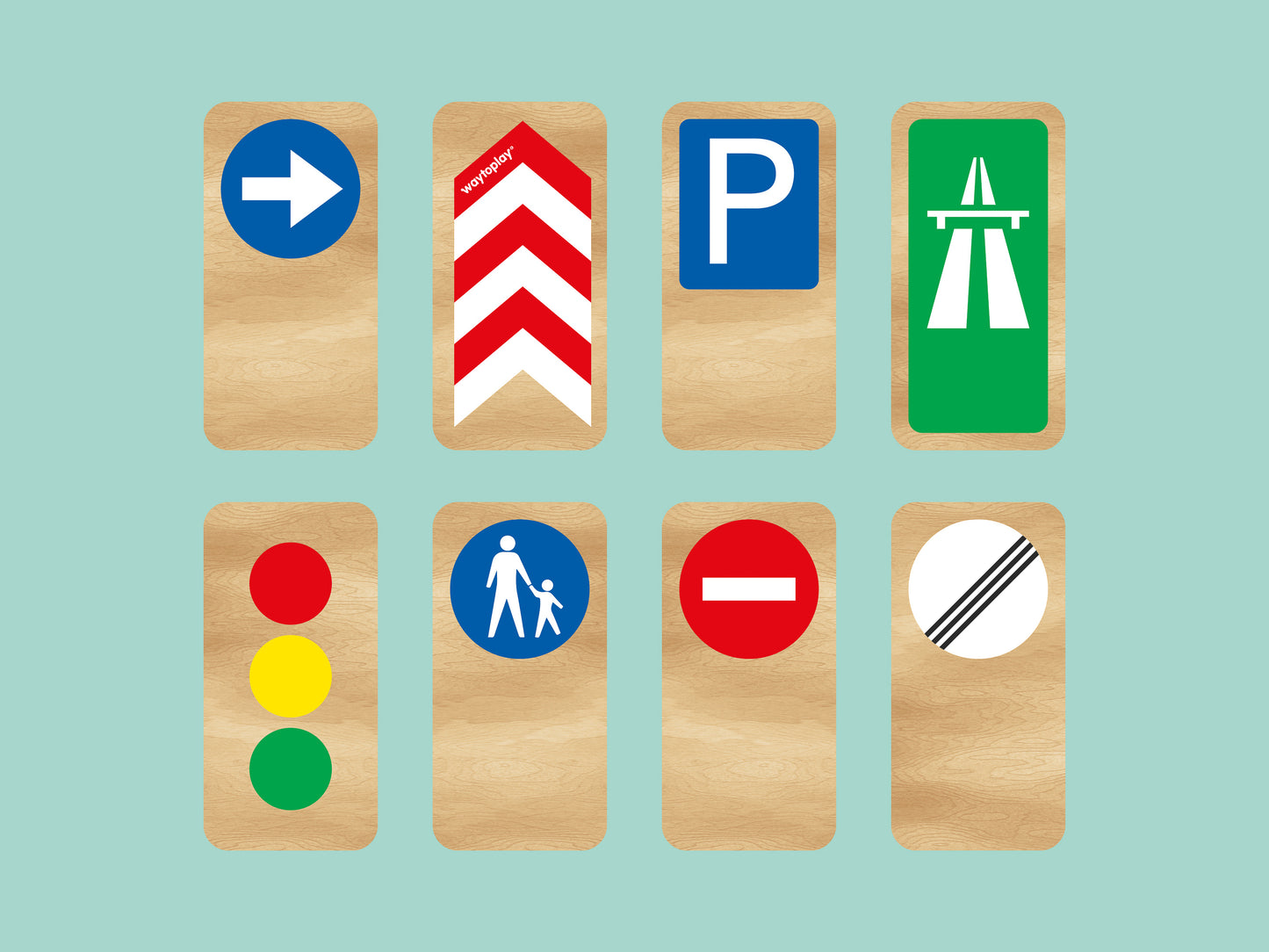 Road blocks - traffic signs